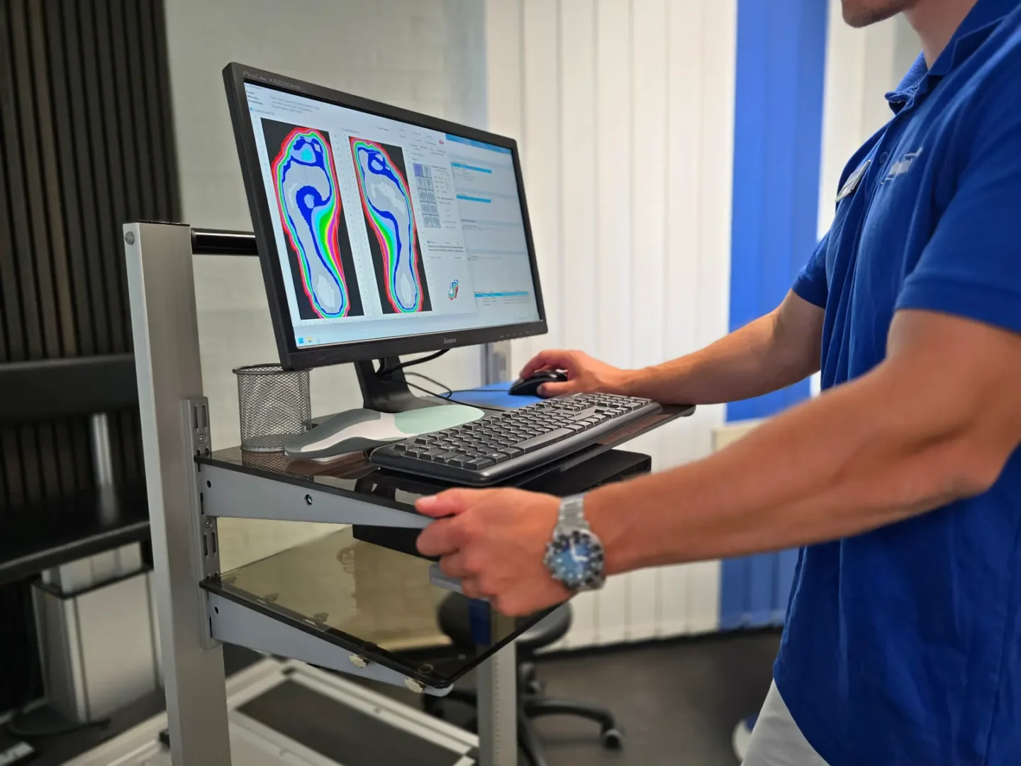 Digitale 3D-Fußanalyse