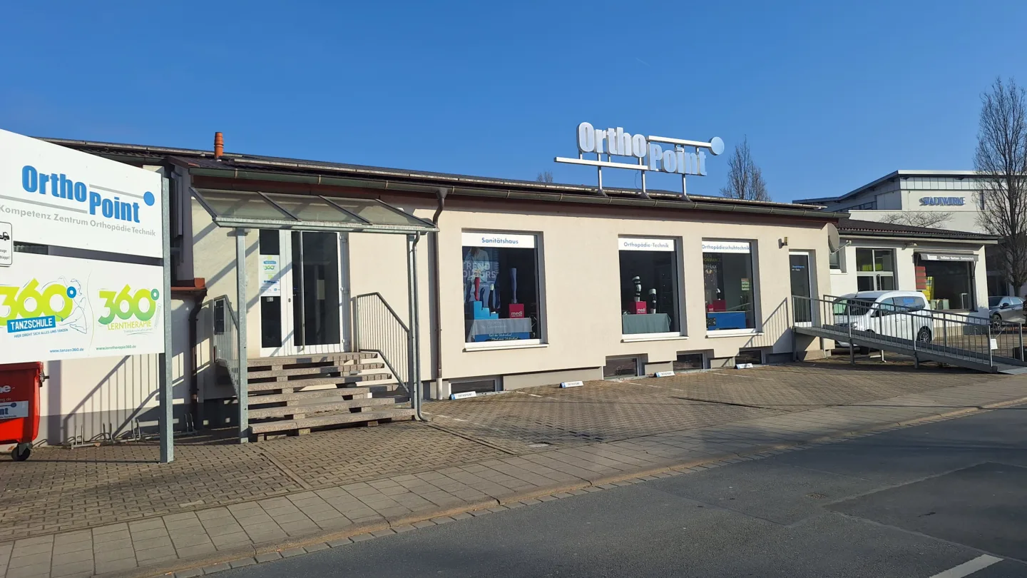 Filiale OrthoPoint Forchheim von außen