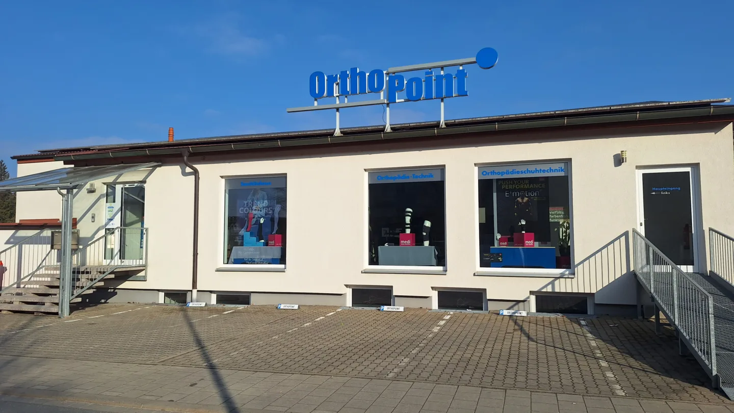 Filiale OrthoPoint Forchheim von außen