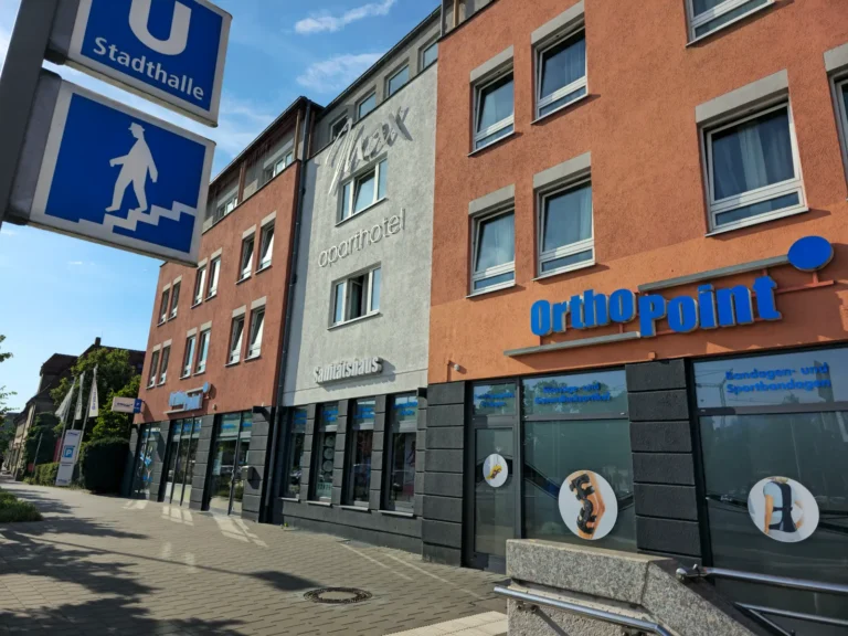 OrthoPoint Fürth, Außenansicht Gebäude